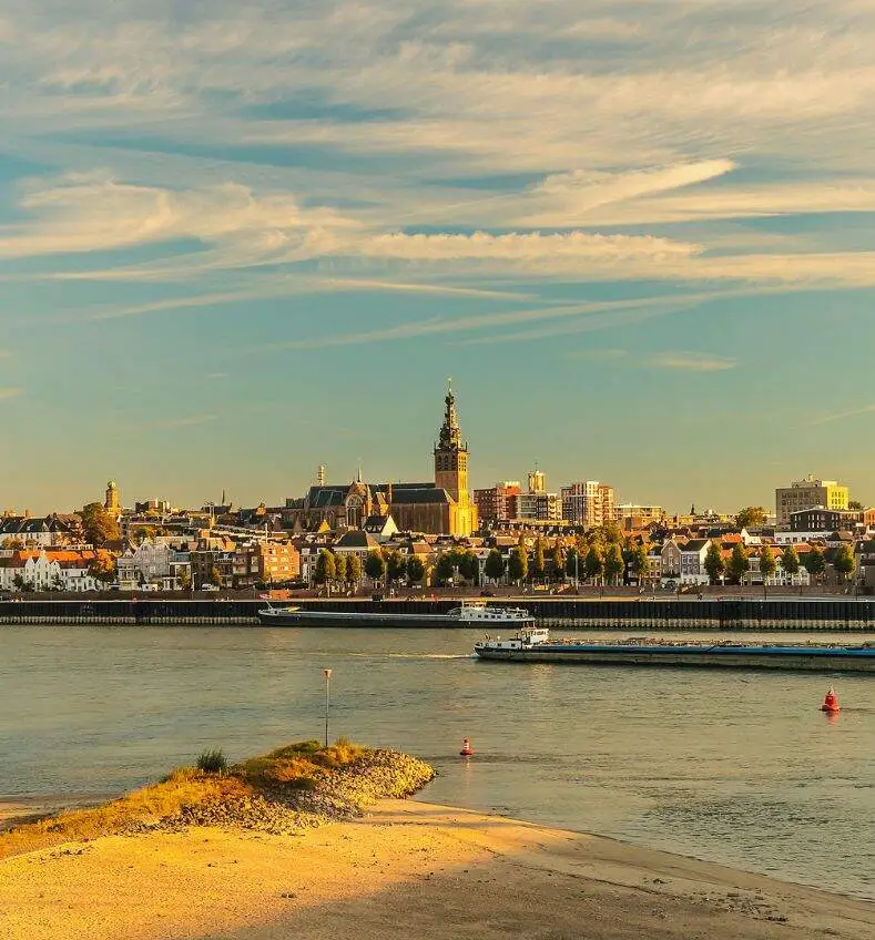 Foto van Nederlandse stad Nijmegen